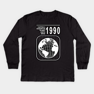 1990 birthday gift Kids Long Sleeve T-Shirt